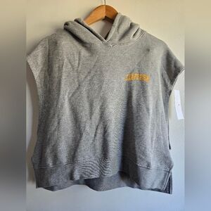 NWT! Spiritual Gangster, Carpe Diem Haven Hoodie, Heather Grey, Size S,MSRP $128